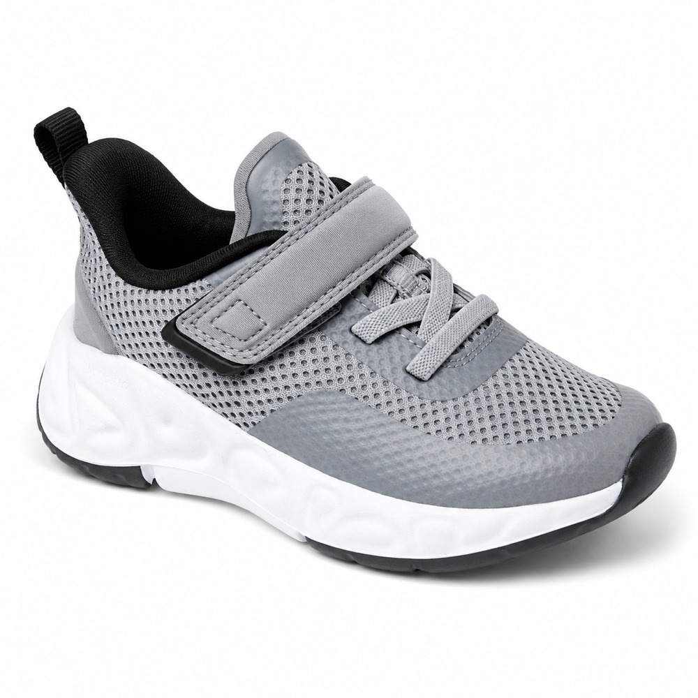 Baby Boy Peyton Sneakers by All In Motion Gray Size 5 New With Tags